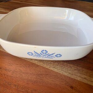 Vintage Corning Ware Blue Cornflower 10" Casserole Dish P-10-B